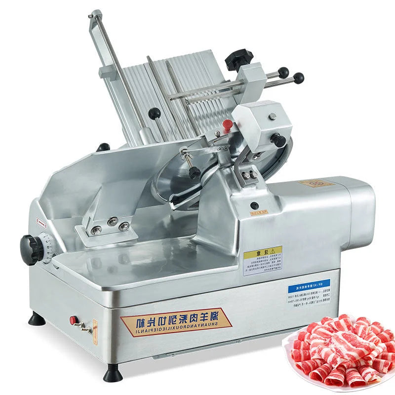 DUTRIEUX Automatic Electric Meat Slicer – Adjustable Thickness Electric Meat Slicer SPOT MS-300A 550W