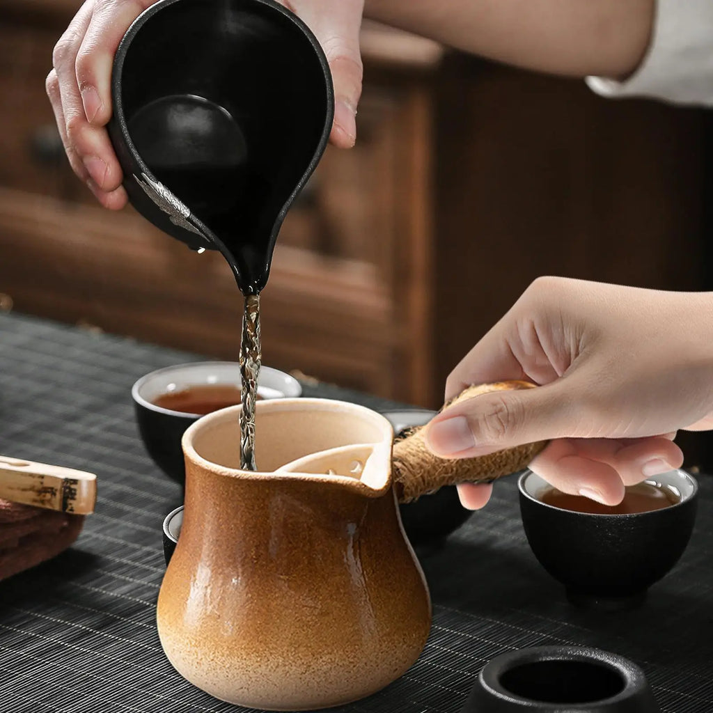 Handmade Ceramic Teapot with Strainer – 500ml & 900ml Ceramic Teapot SPOT