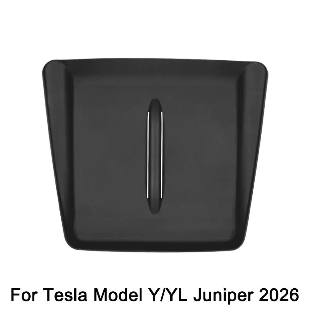 Wireless Charging Silicone Pad – Tesla Model Y/YL Juniper 2026 Car Console Charger Pad SPOT Black
