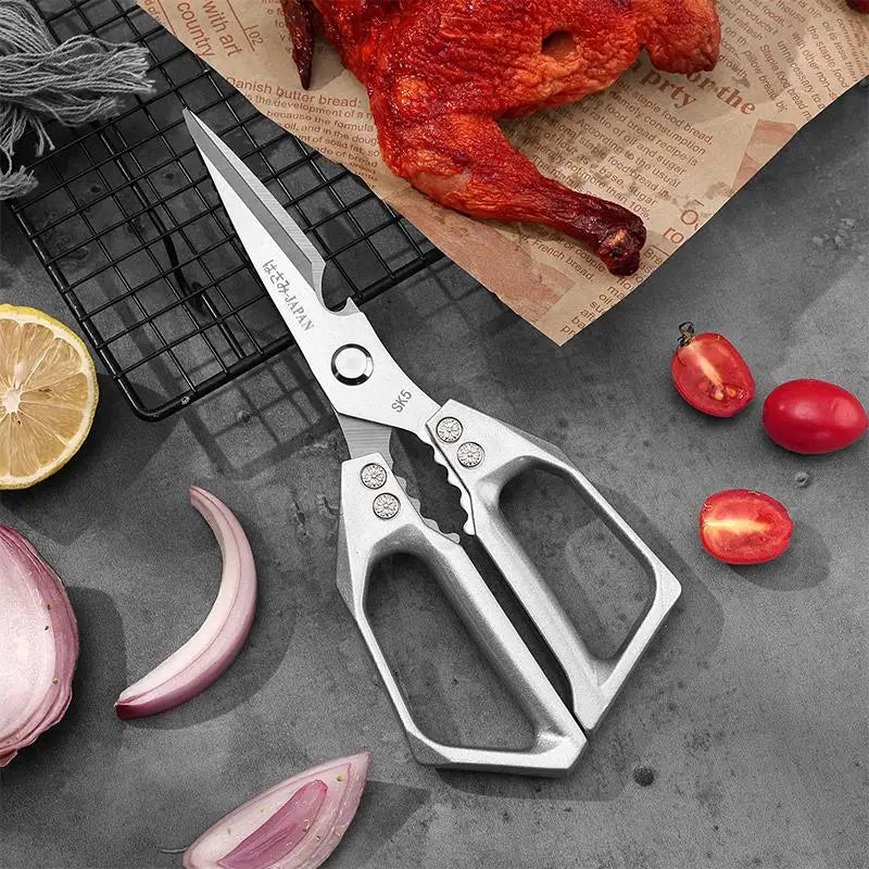 Stainless Steel Scissors – Sharp 2cr13 Blade & ABS Handle Kitchen Scissors SPOT