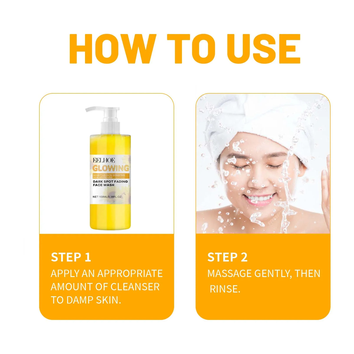 Eelhoe Turmeric Brightening Facial Cleanser & Makeup Remover Facial Cleanser SPOT
