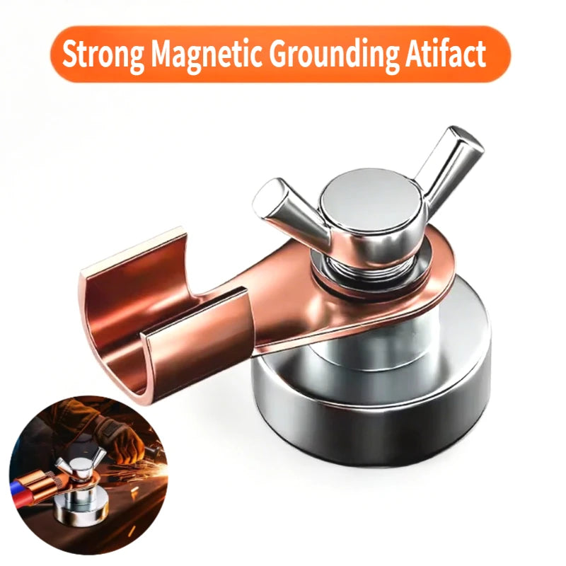 Magnetic Welding Ground Clamp – Copper Electrode Fixing Device Welding Ground Clamp SPOT