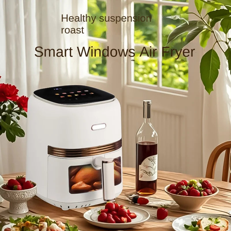5L Touch Screen Air Fryer with Visual Window – 1400W Air Fryer SPOT