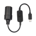 USB-C to 12V Car Cigarette Lighter Socket Converter Cable Car Power Adapter SPOT A