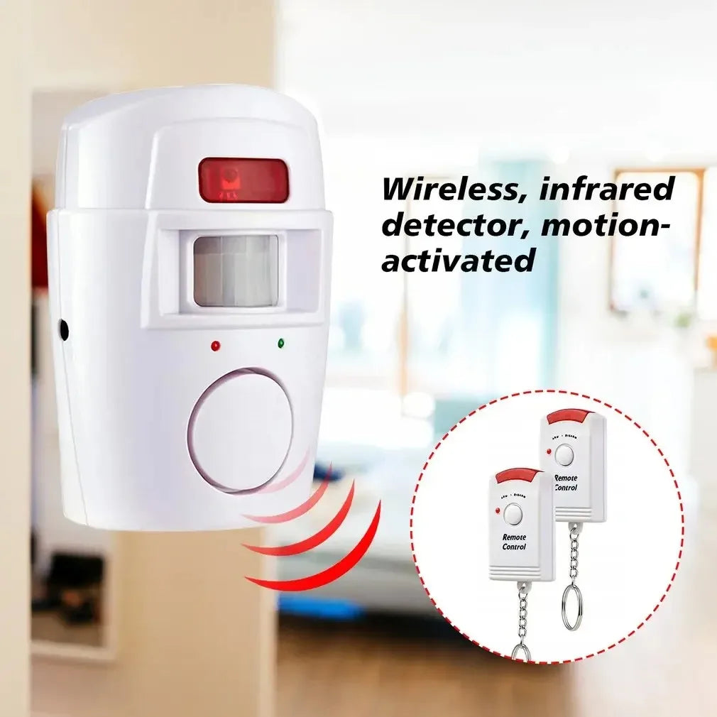 Wireless Motion Sensor Alarm & 2 Remotes – Home Security System Motion Sensor Alarm SPOT