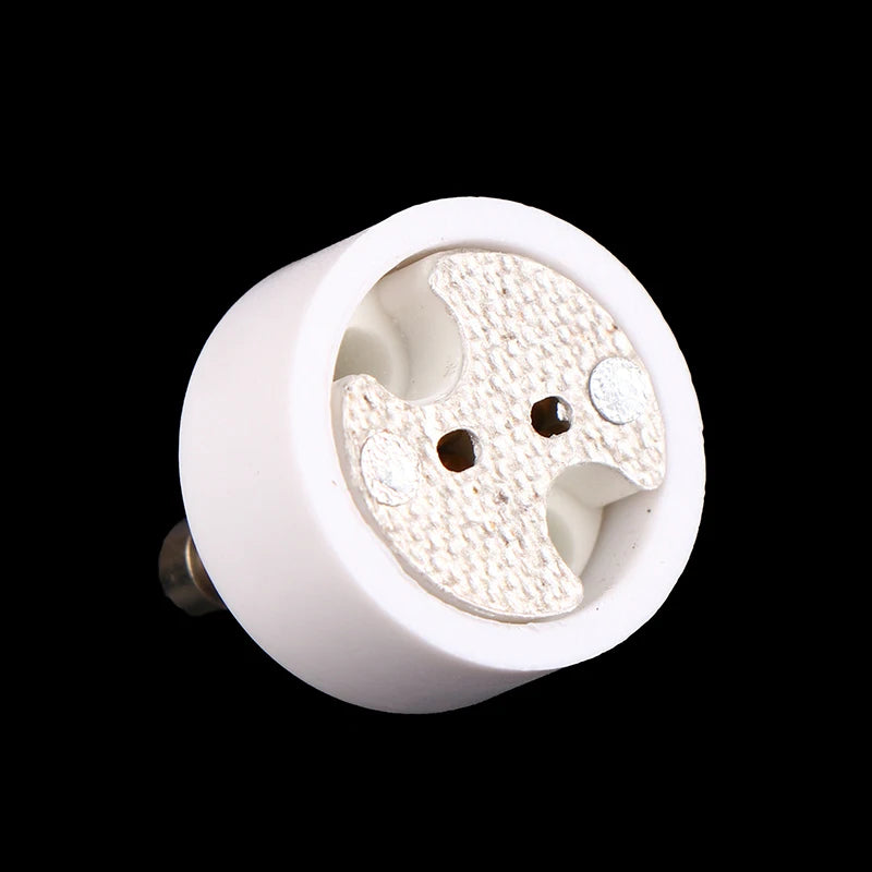 GU10 to MR16 Ceramic Lamp Holder Adapter | G4 GU5.3 GY6.35 Lamp Socket Adapter SPOT