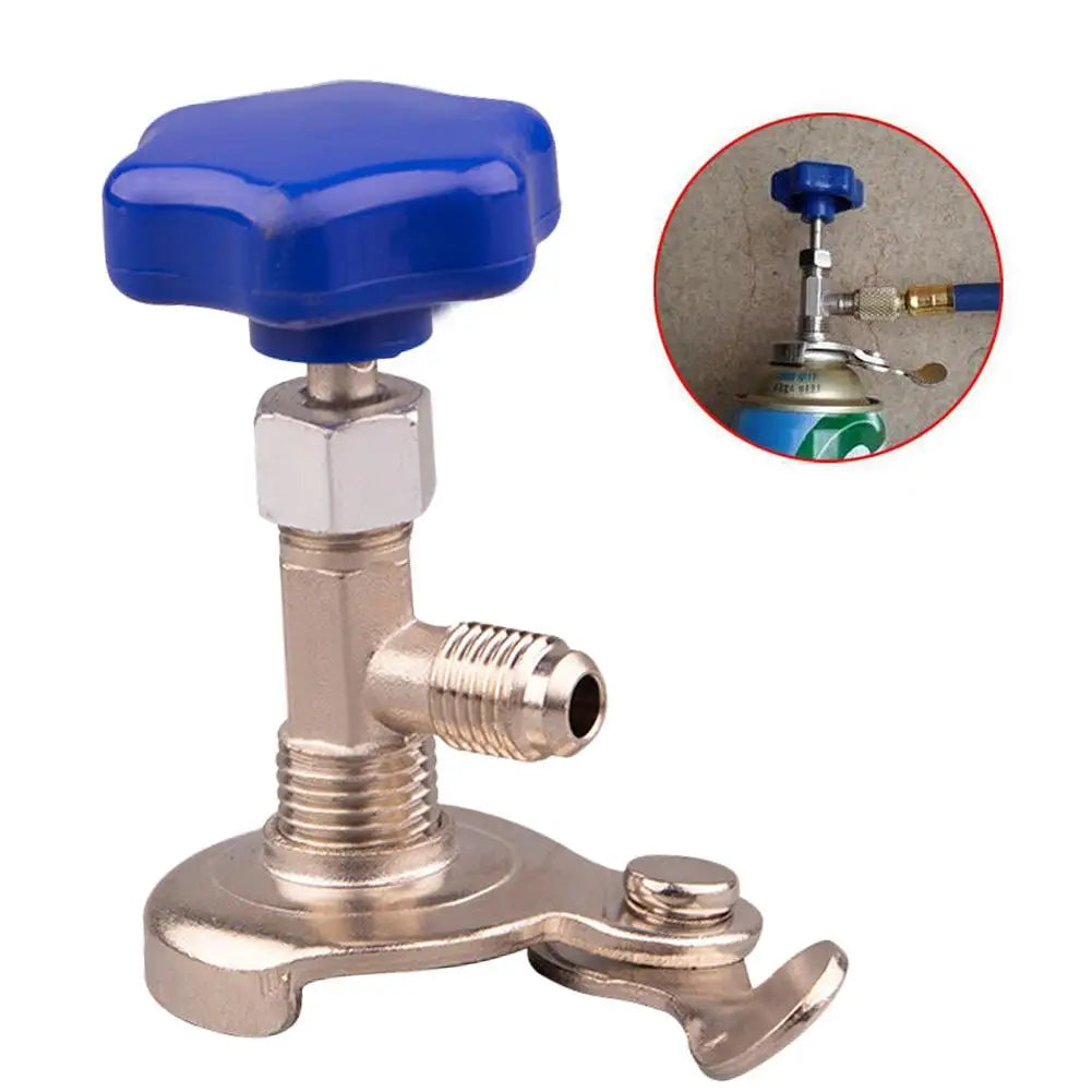 Universal Refrigerant Can Tap Valve – R12 R134a R22 R410 Refrigerant Can Tap SPOT