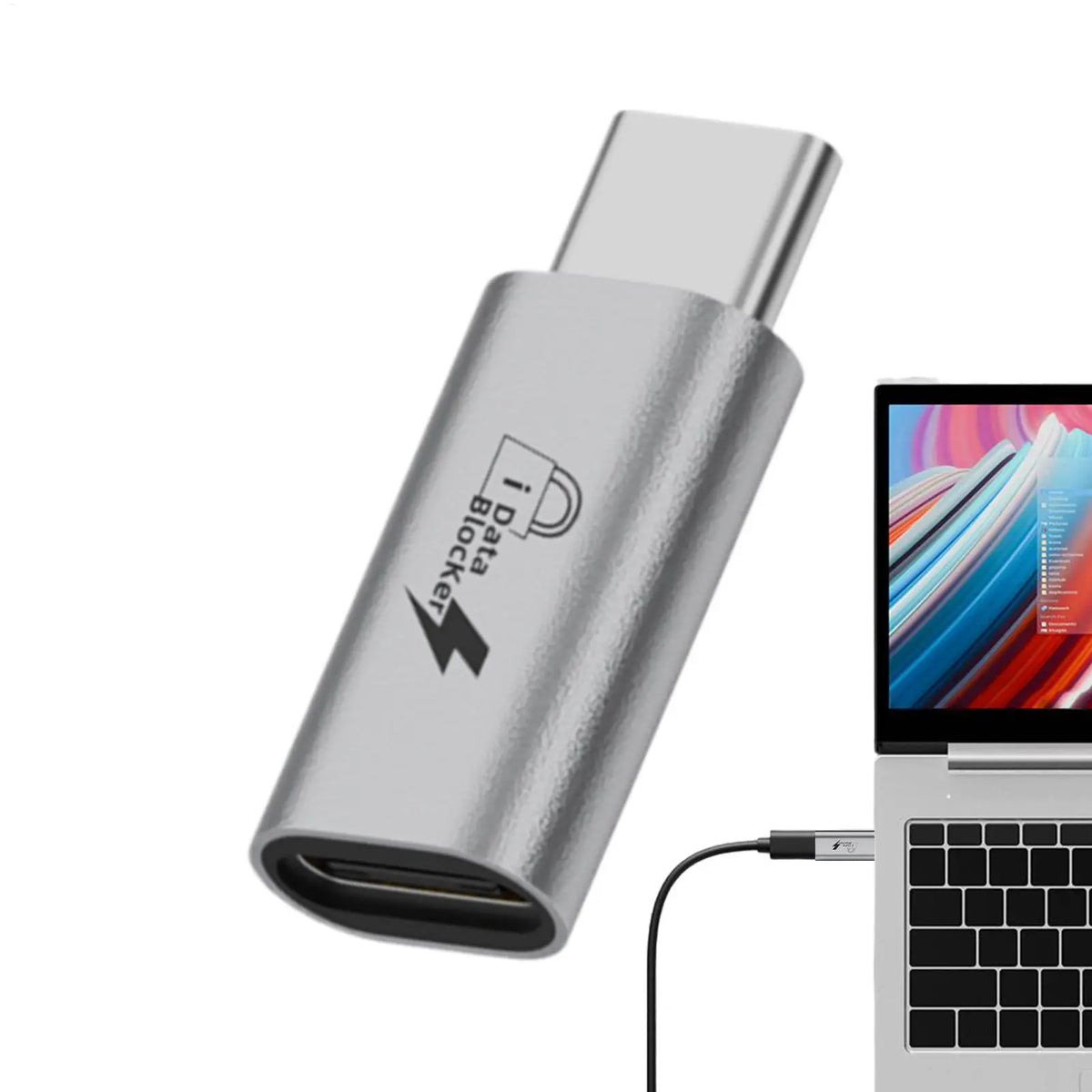 USB Data Blocker – Type-C & USB-A Juice Jacking Protector USB Security Adapter SPOT