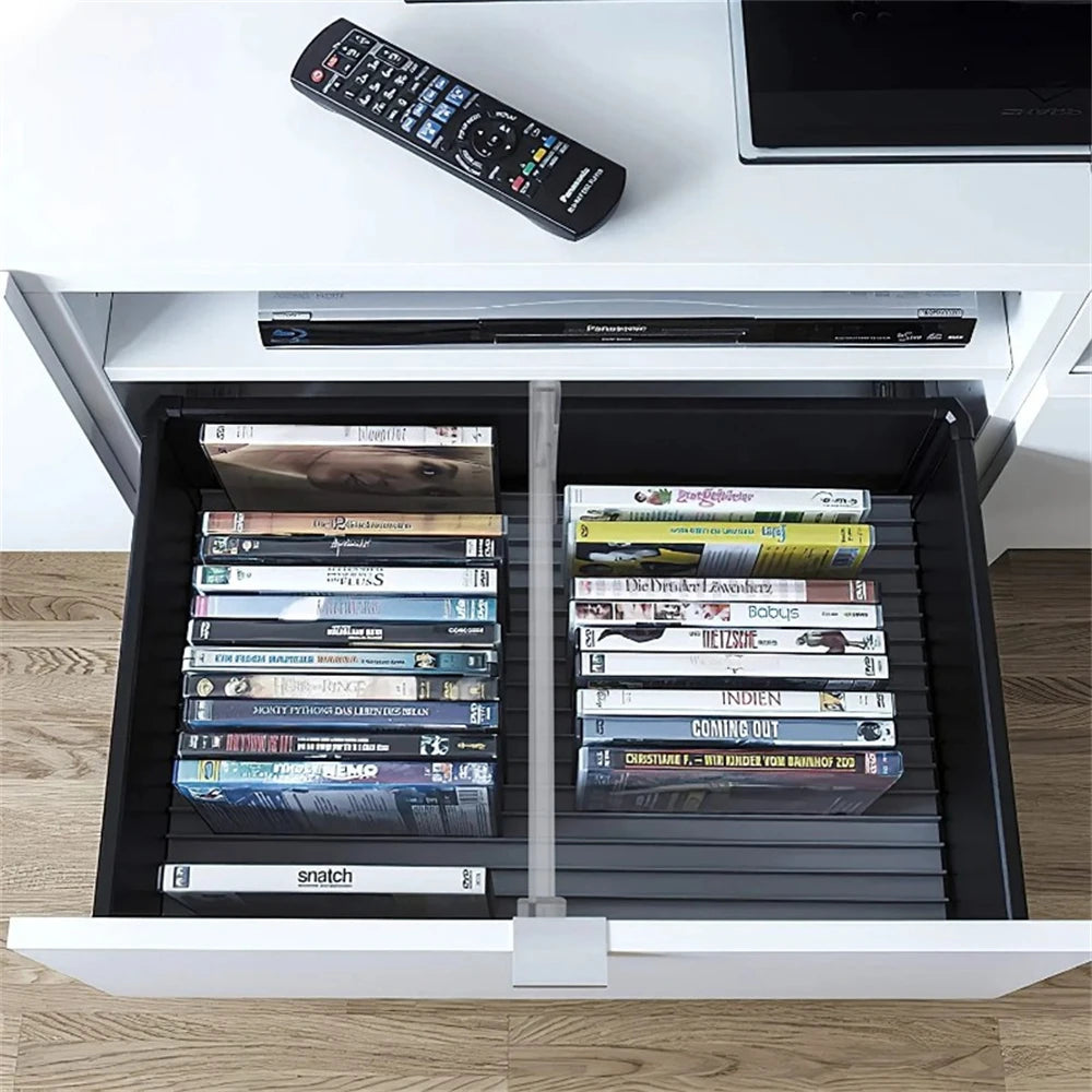 Adjustable Clear Plastic Drawer Dividers & Organizers 1/4/6-Pack Drawer Organizer SPOT