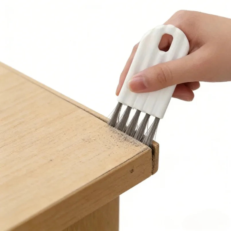 Crevice Cleaning Brush – Hard Bristle Scrub Tool for Home Crevice Scrub Brush SPOT