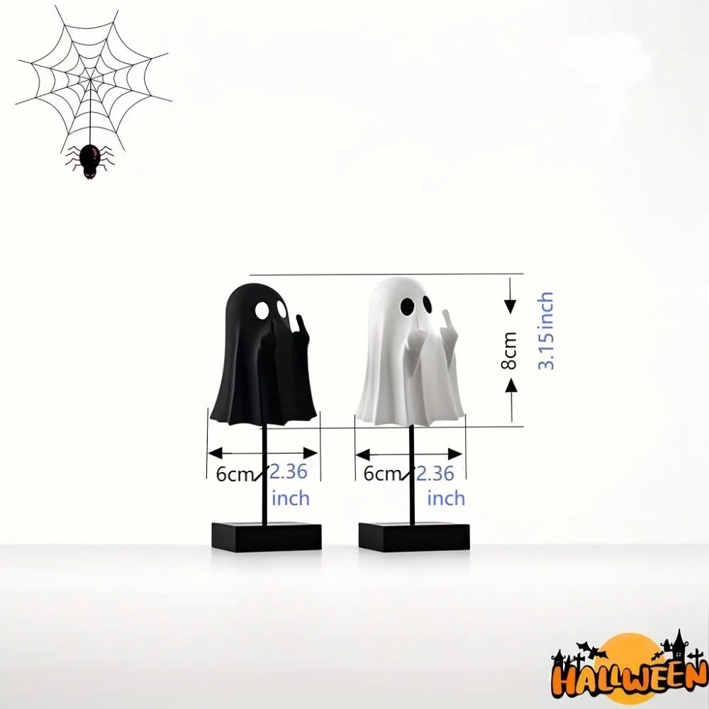 2-Pack Cute Ghost Halloween Ornaments – Home & Office Decor Halloween Ornaments SPOT