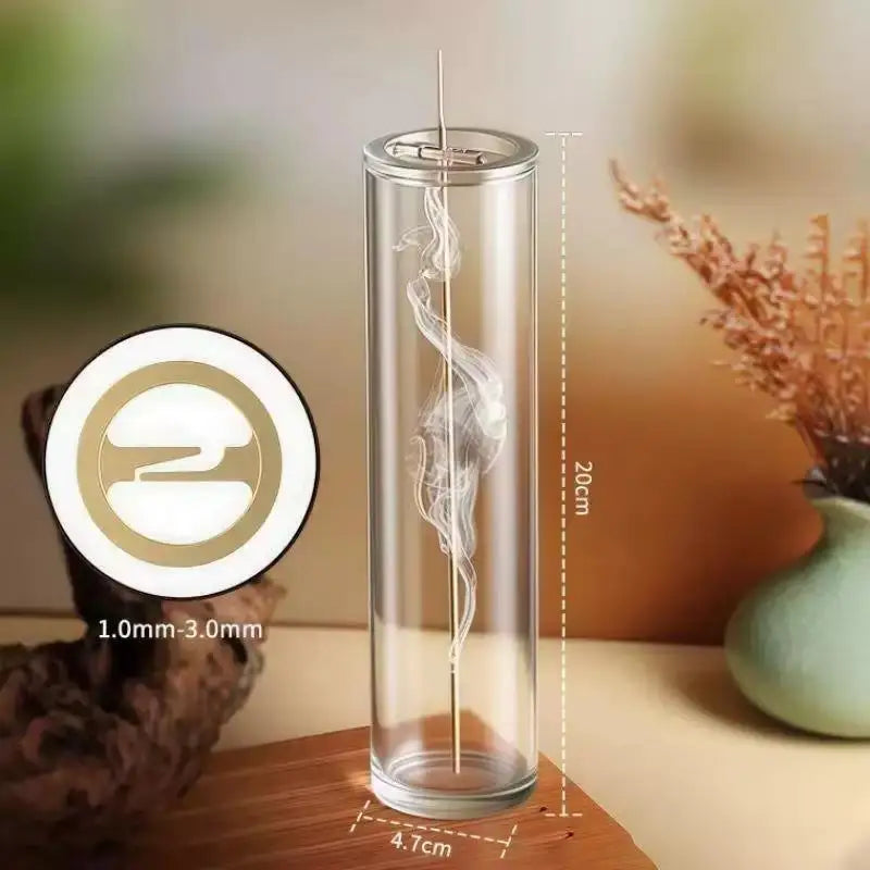 Upside-Down Backflow Incense Burner Stand & Glass Ash Catcher Incense Burner Stand SPOT