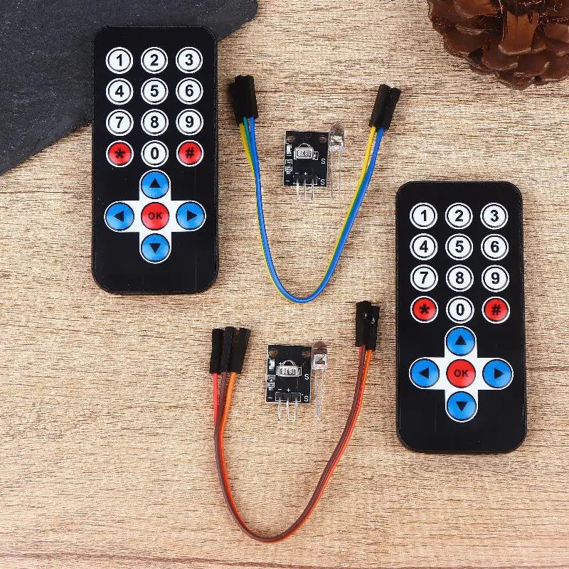 HX1838 IR Remote Control & Receiver Module Kit for Arduino DIY IR Receiver Module Kit SPOT