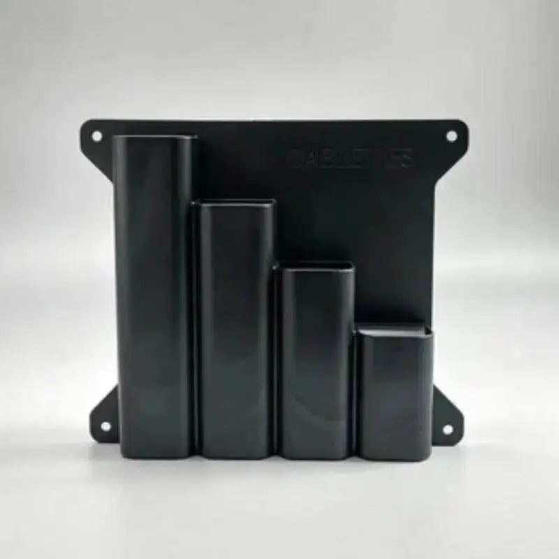4-Grid Wall-Mounted Zip Tie & Small Parts Organizer Box Wall Storage Organizer SPOT