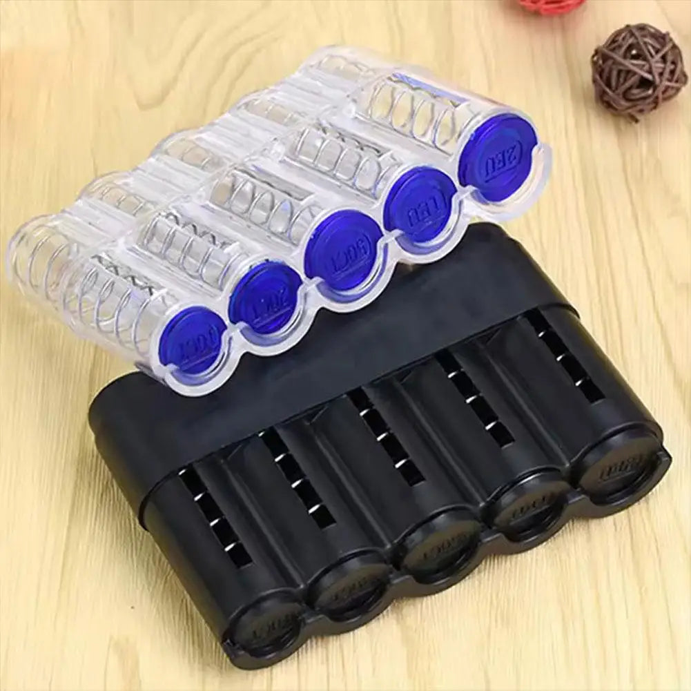 Car Coin Organizer – 5-Slot Thai Baht Coin Dispenser & Holder Car Coin Organizer SPOT