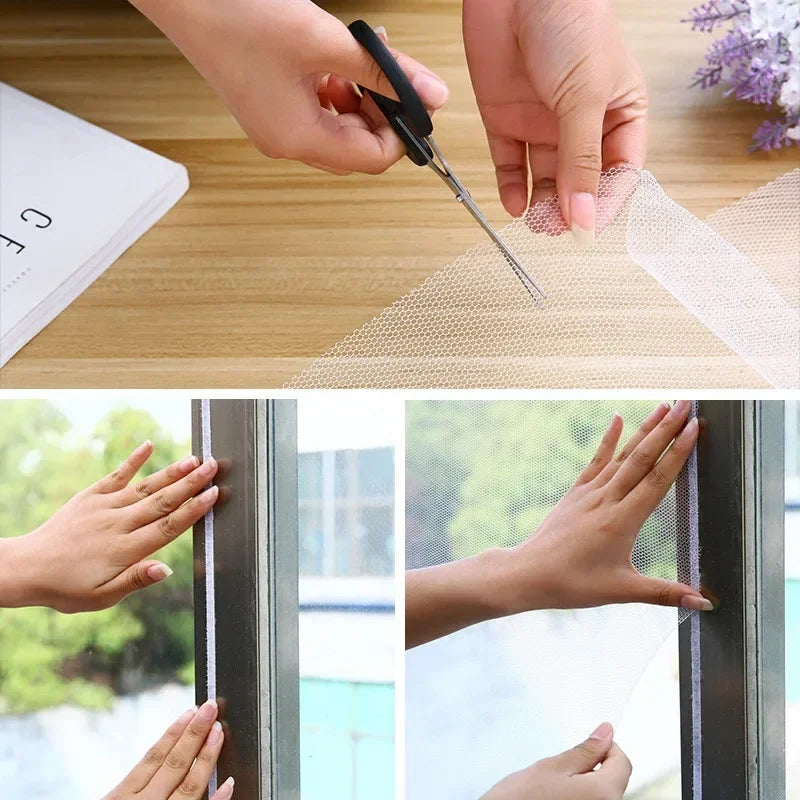 DIY Self-Adhesive Mosquito Window Net – Nylon Insect Screen Window Insect Screen SPOT