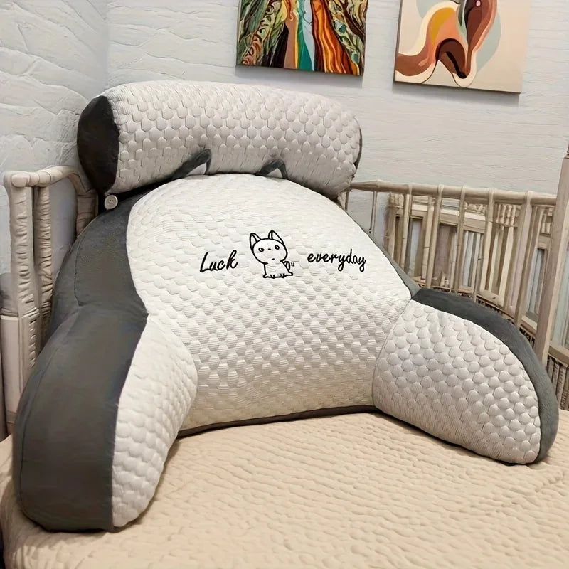 Ergonomic Reading Pillow – Adjustable Lumbar Back Support Cushion Reading Support Pillow SPOT