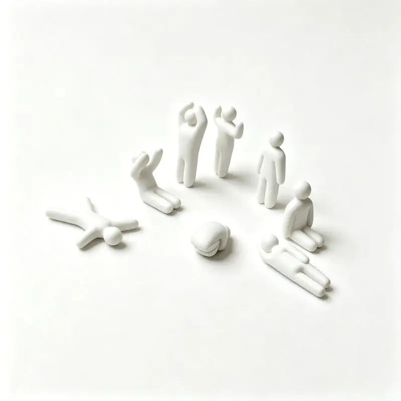 8-Pack 3D Printed Chameleon Robot Figures – DIY Collectible Set Collectible Figure Set SPOT A1