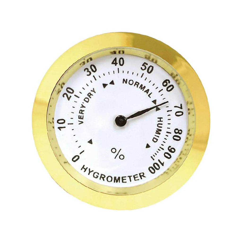 Analog Hygrometer Gauge – Zinc Alloy, No Battery Needed Analog Hygrometer SPOT