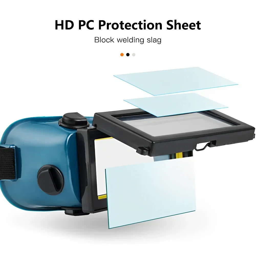 Auto-Darkening Welding Goggles | Solar Powered, DIN 9-13 Welding Goggles SPOT