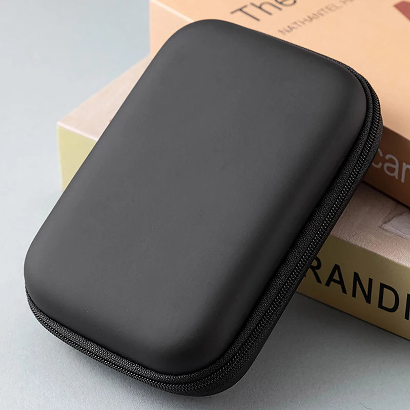 EVA Zipper Bag for HDD, SSD, USB Cables & Power Banks EVA Protective Case SPOT