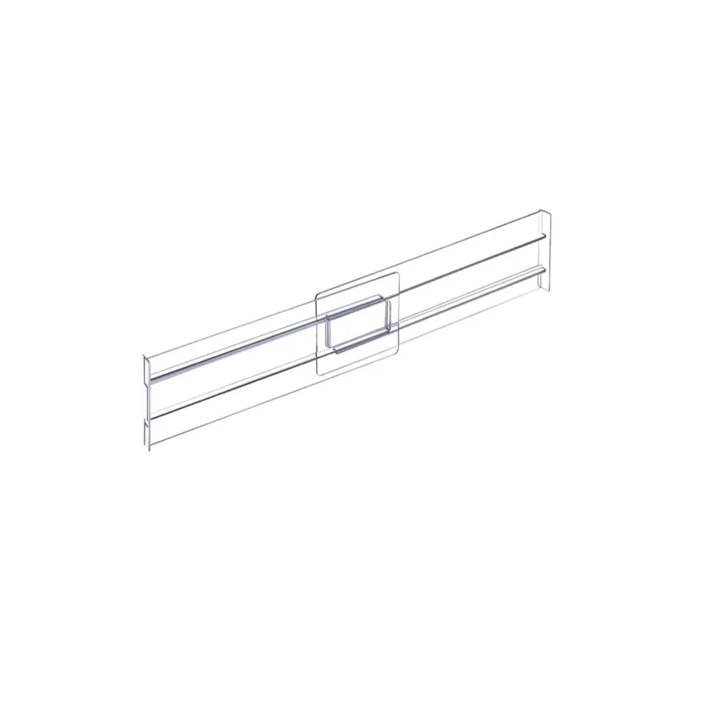Adjustable Clear Plastic Drawer Dividers & Organizers 1/4/6pcs Drawer Organizer SPOT 1pc
