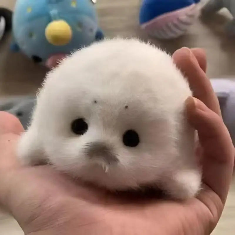 Cute Baby Seal Plush Pendant – Soft Stuffed Ocean Toy Gift Plush Toy Pendant SPOT