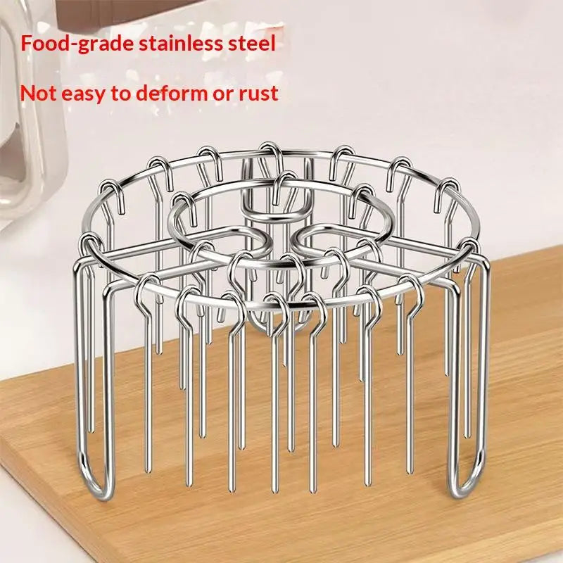 Stainless Steel Vertical Skewer Rack – 24/48 Skewer BBQ Grill BBQ Skewer Rack SPOT