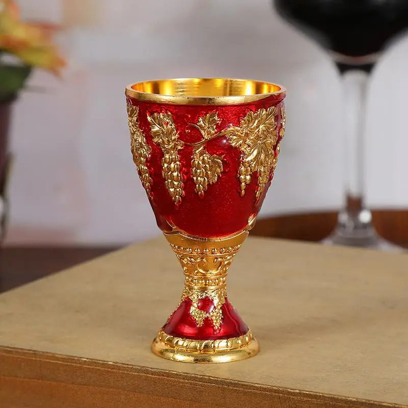 Vintage Alloy Mini Liquor Glass – 30ml European Chalice Mini Liquor Glass SPOT 4