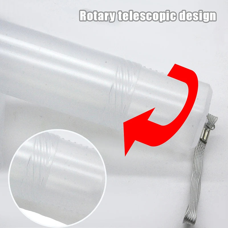 Transparent Telescopic Pen & Brush Holder – Adjustable Organizer Telescopic Pen Holder SPOT