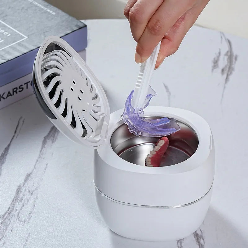 Portable UV Ultrasonic Cleaner with Drying Fan – Rechargeable Ultrasonic Cleaner SPOT