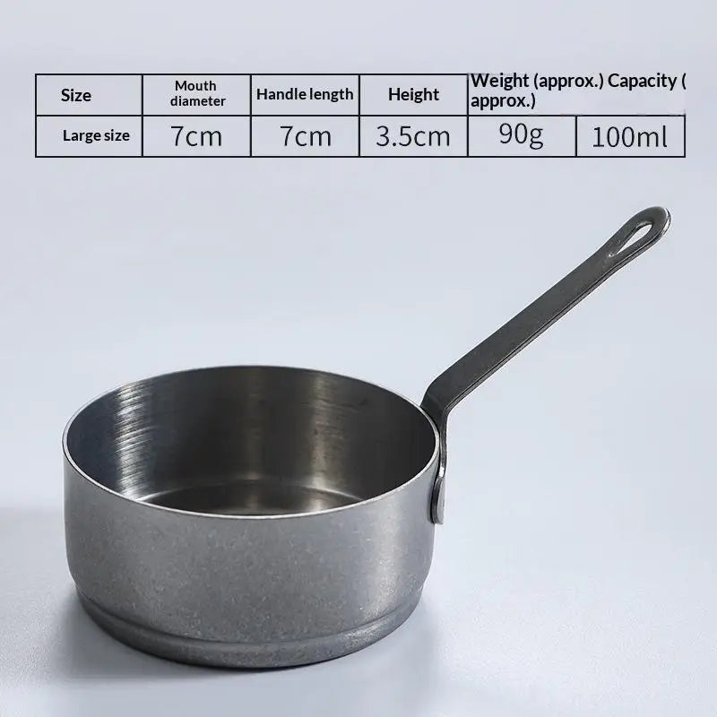 Stainless Steel Sauce Cup with Handle | Dipping & Serving Sauce Serving Cup SPOT L