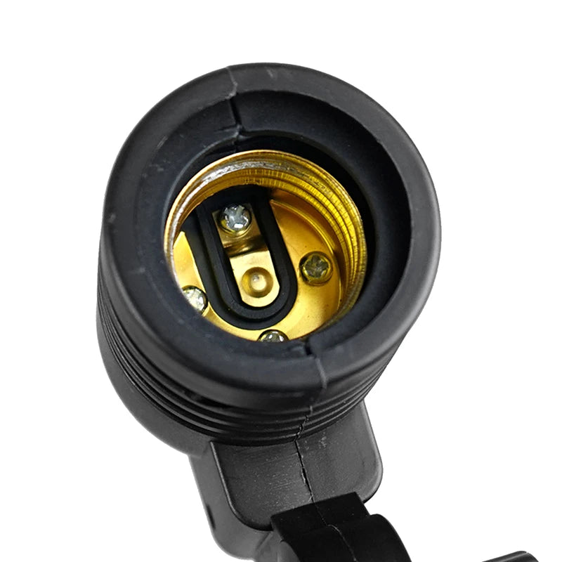 E27 Single Head Bulb Holder Socket – Photography Light Stand Photography Lamp Holder SPOT