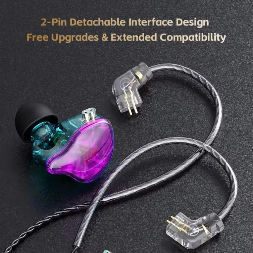 QKZ URUS PRO HiFi IEM – 11mm Dual-Magnet Wired Earphones Wired IEM Earphones SPOT