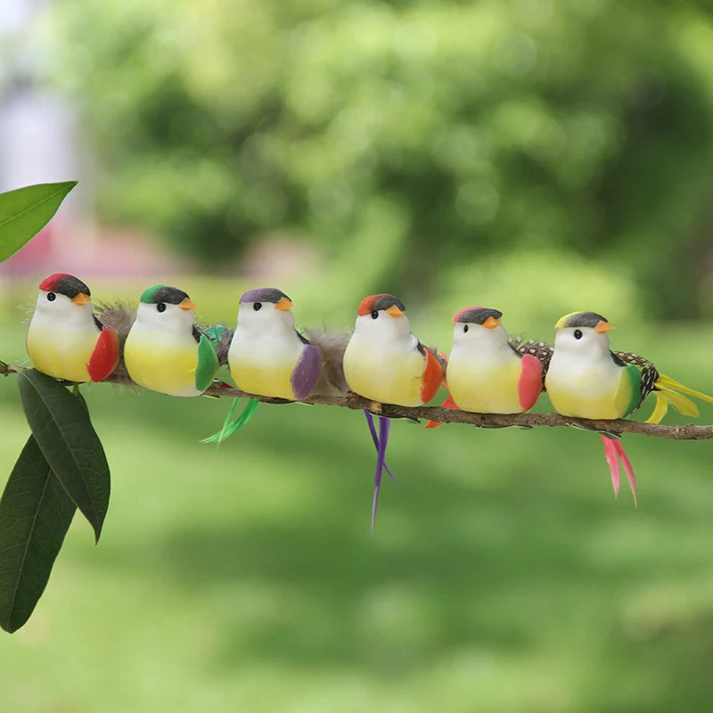 Handmade Simulation Bird Clip – Artificial Swallow Ornament Decorative Bird Ornament SPOT