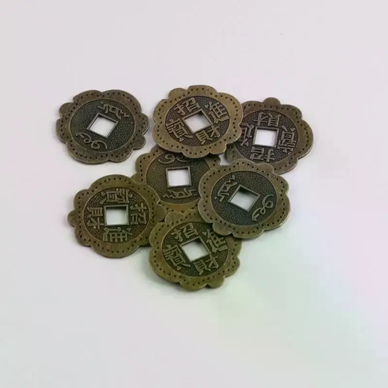Plum Blossom Feng Shui Coins – Lucky Wealth Charms 5/10/20pc Feng Shui Charm Coins SPOT