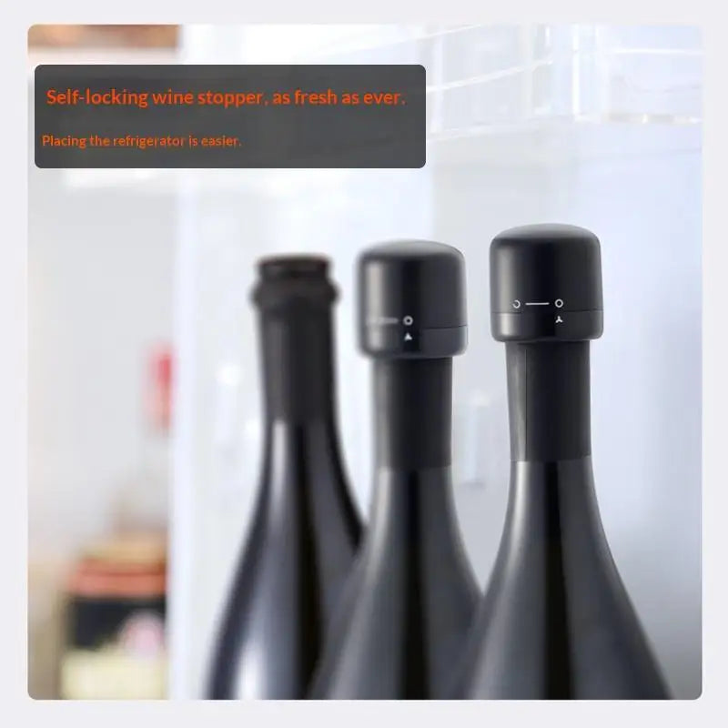 Vacuum Wine Bottle Stopper – Leak-Proof ABS Preserver Wine Bottle Stopper SPOT