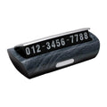 Temporary Parking Card with Hidden Phone Number – Dashboard Sign Parking Dashboard Sign SPOT D