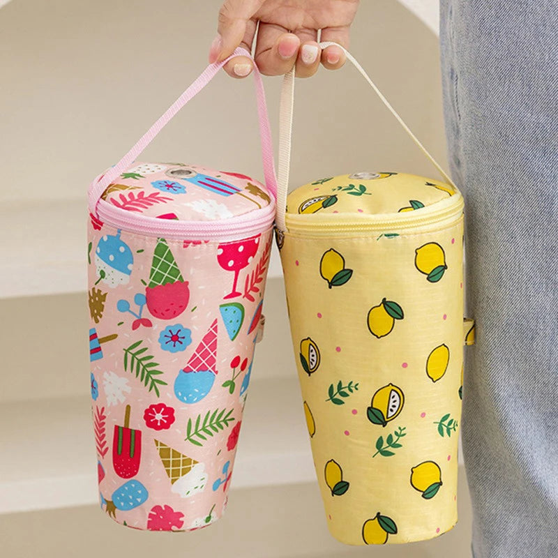 Insulated Tumbler Tote Bag – Oxford Cloth Cup Carrier Insulated Cup Tote Bag SPOT