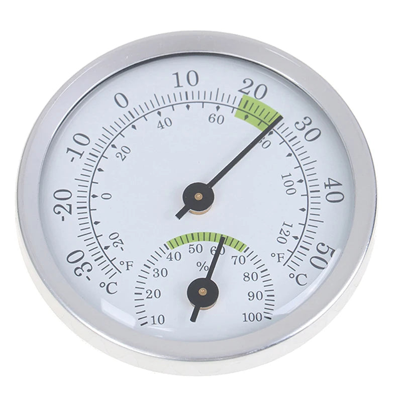 Analog Thermometer & Hygrometer – Wall Mount Sauna & Home Thermometer Hygrometer SPOT
