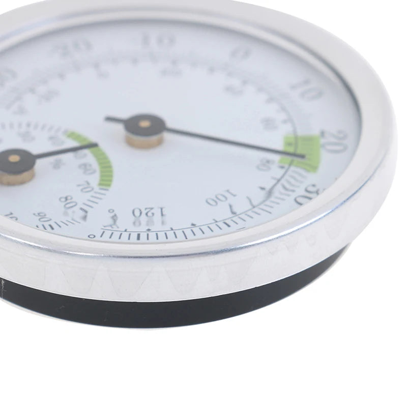 Analog Thermometer & Hygrometer – Wall Mount Sauna & Home Thermometer Hygrometer SPOT