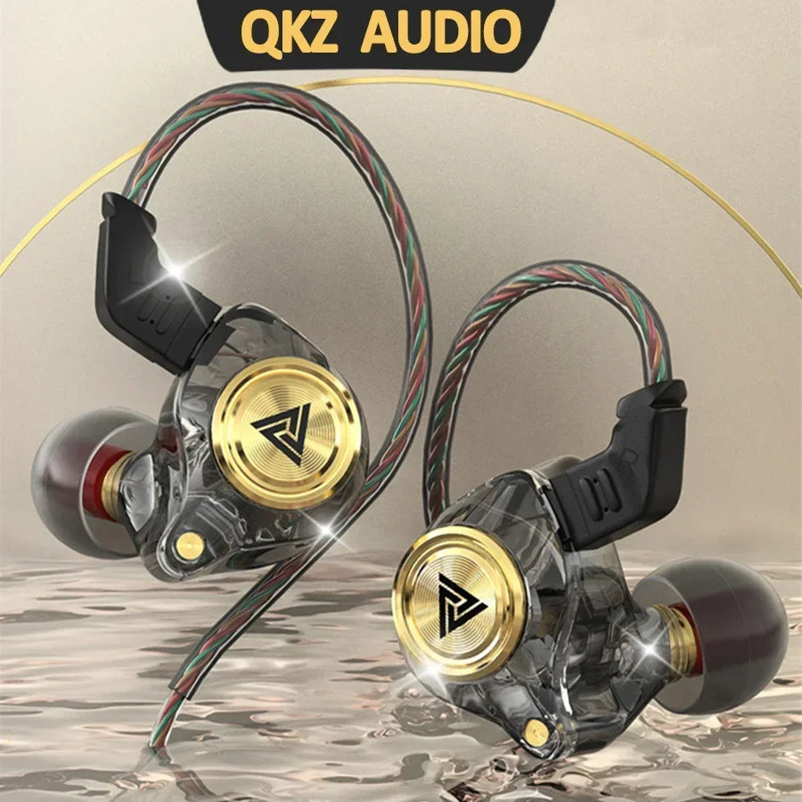 QKZ AK3 Wired In-Ear Earphones – HiFi Bass, Mic & Gaming Wired In-Ear Earphones SPOT
