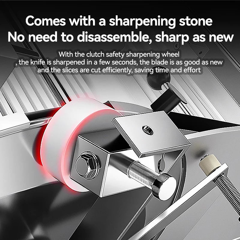 DUTRIEUX Commercial Automatic Meat Slicer – Frozen & Fresh Commercial Meat Slicer SPOT