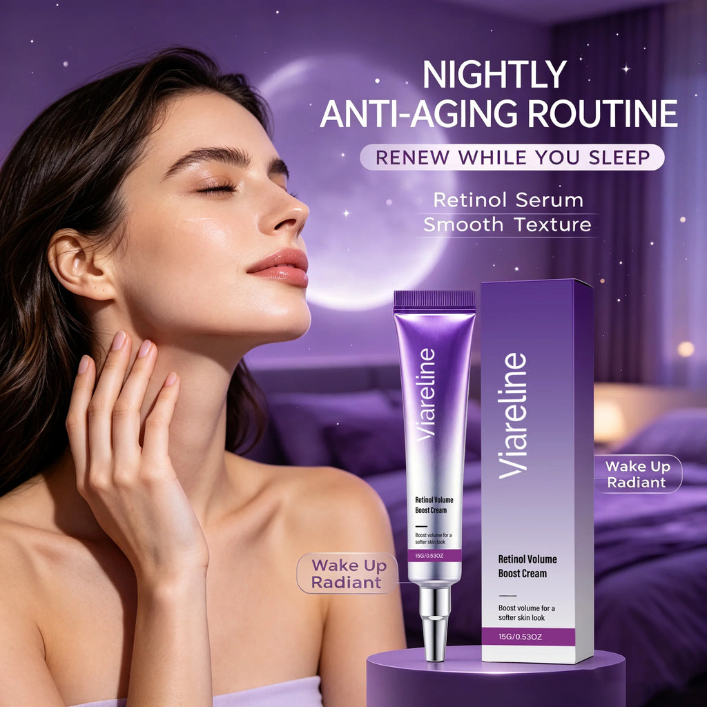 VIARELINE Retinol Face Firming Cream – Smooth & Plump Skin Retinol Face Serum SPOT