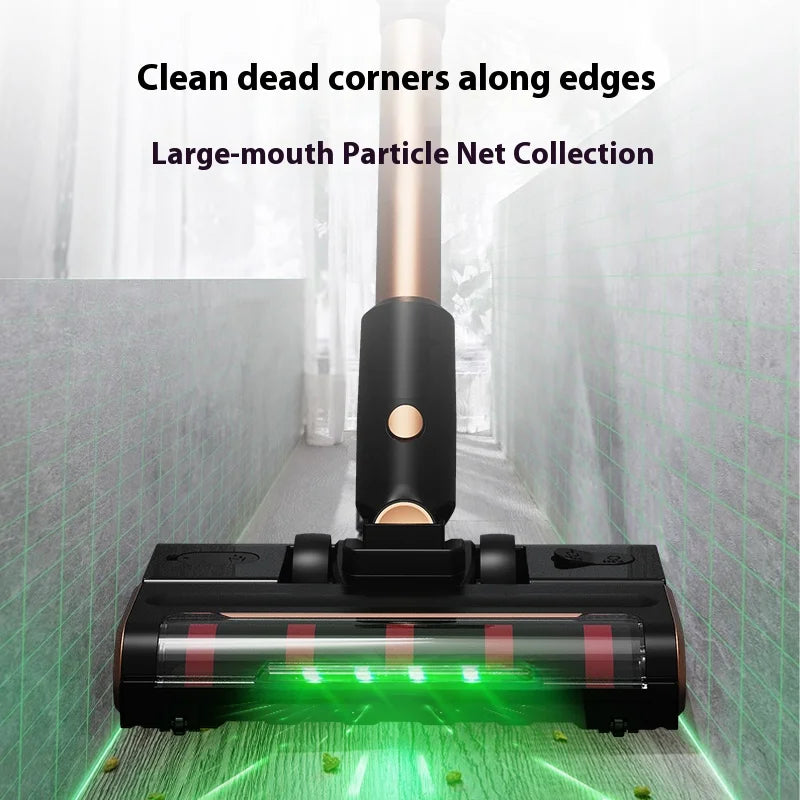 XINGOU Foldable Bagless Cordless Vacuum – 13000Pa LED Stick Cordless Stick Vacuum SPOT