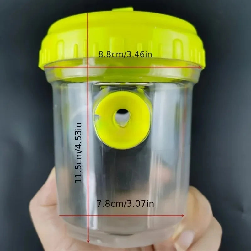 Clear Outdoor Insect Trap with Lid – Fruit Fly & Wasp Catcher Outdoor Insect Trap SPOT