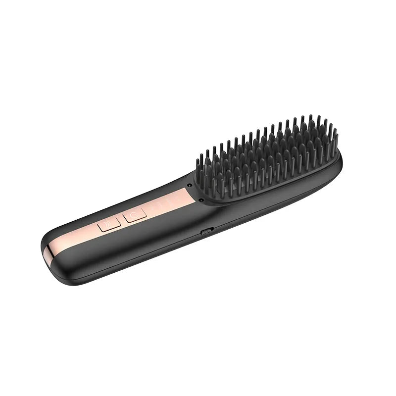 Portable Electric Hair Straightening Brush – 5-Level Heat Hair Straightening Brush SPOT