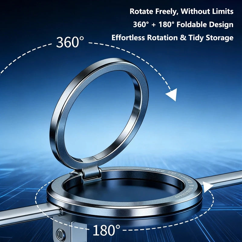 Magnetic Phone Ring Holder 360° Rotatable Grip & Kickstand Phone Ring Holder SPOT