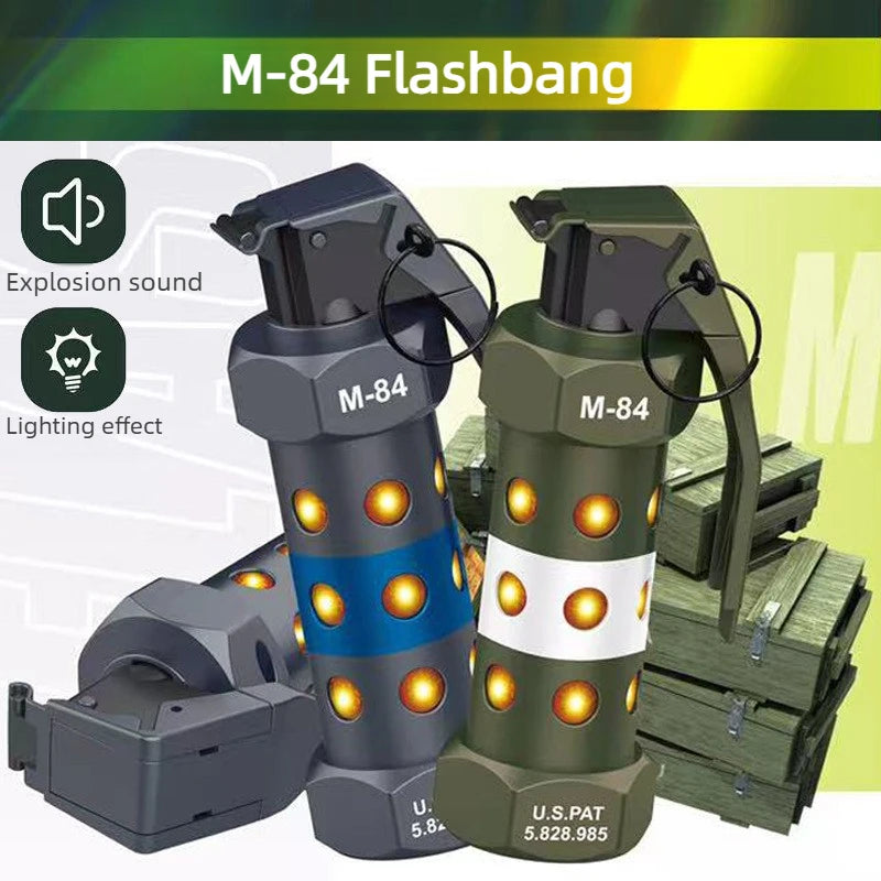 M84 Grenade Dummy Strobe LED Light – Tactical Cosplay Prop Cosplay Prop Light SPOT