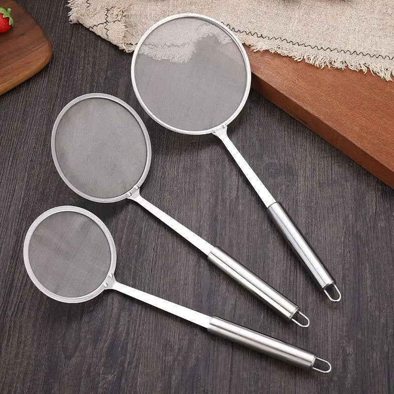 304 Stainless Steel Fine Mesh Tea Strainer – 100 Mesh Sieve Fine Mesh Strainer SPOT